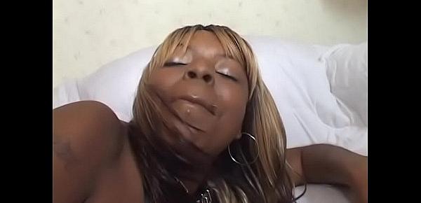  Black girl lets guy eat out her ass hole and fucks her